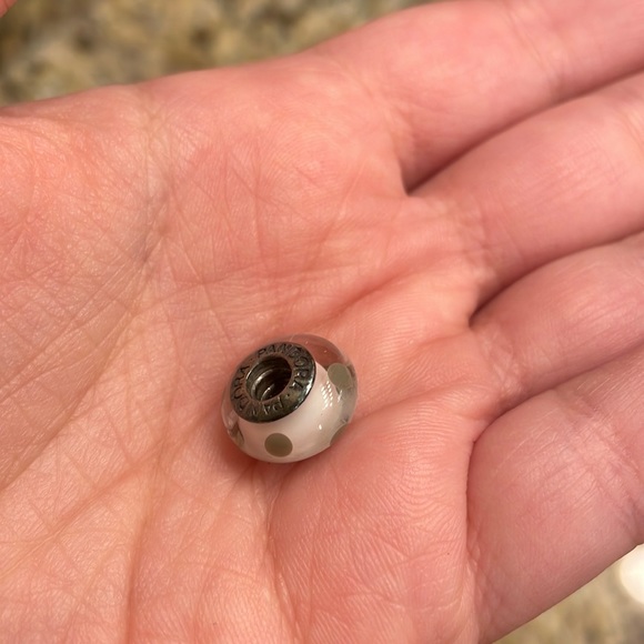 Jewelry - White pandora bead